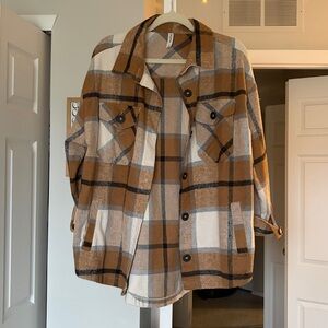 Plaid Women's Shacket